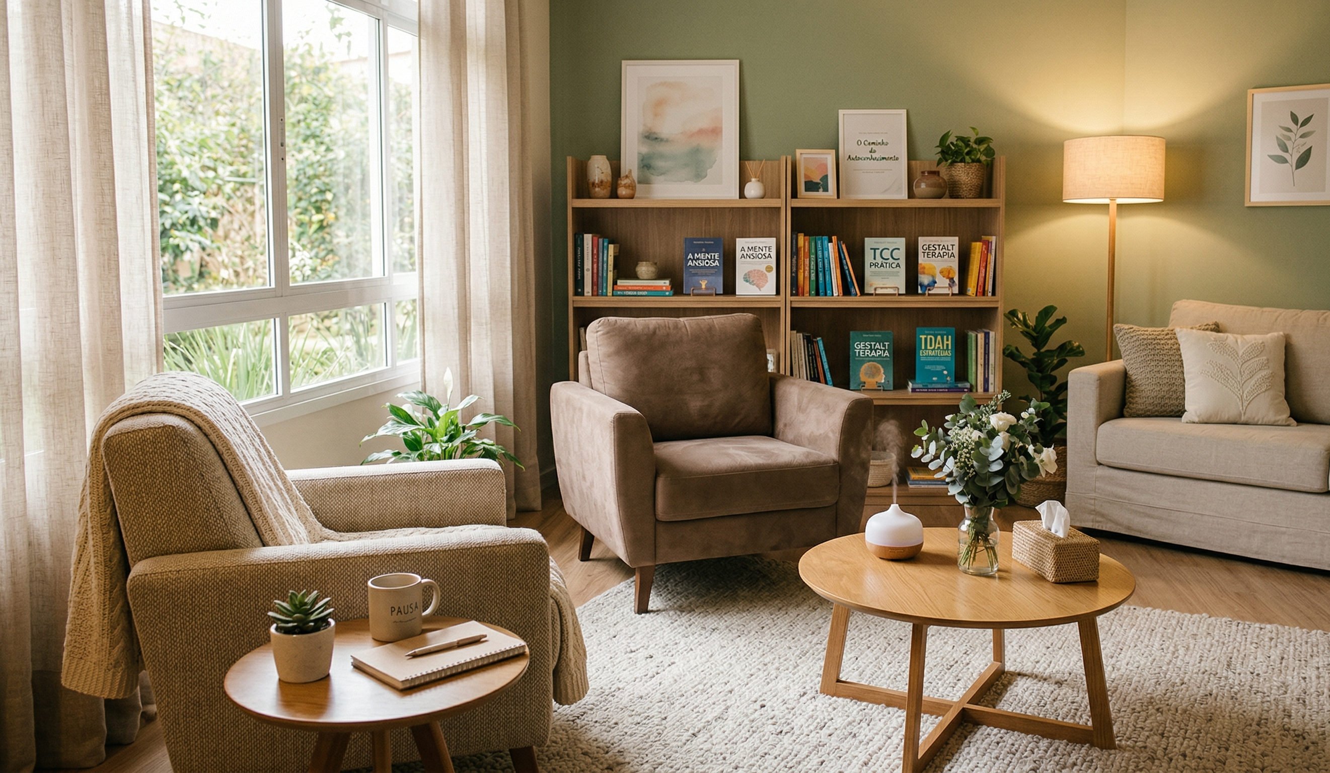 Consultório Ana Paula Araujo - Vista do Ambiente